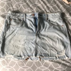 Women’s denim skirt